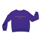 Men’s Purple + Gold “We’re Not Going Back,"  Crewneck